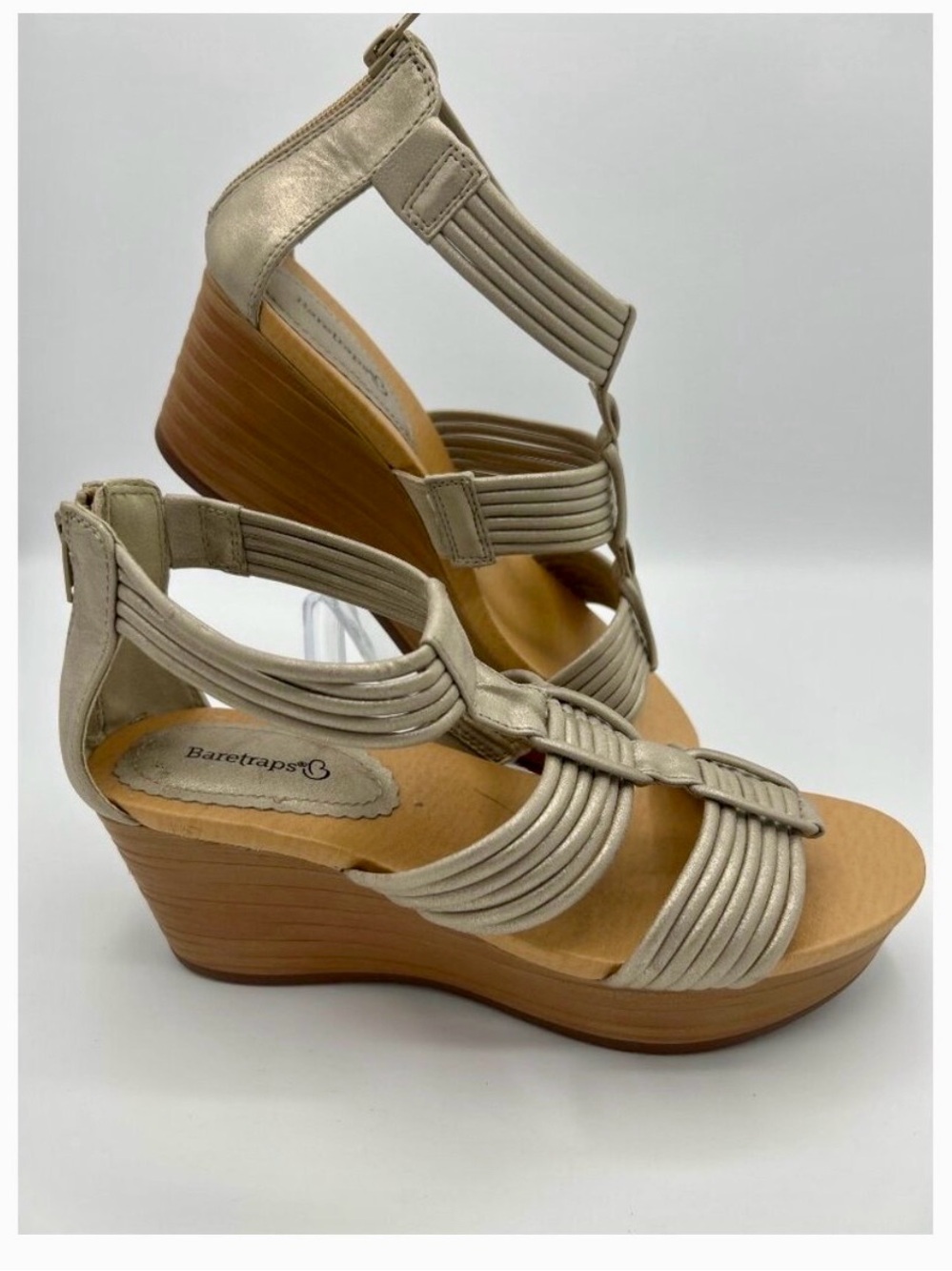 Bare Trap Strappy Wedge